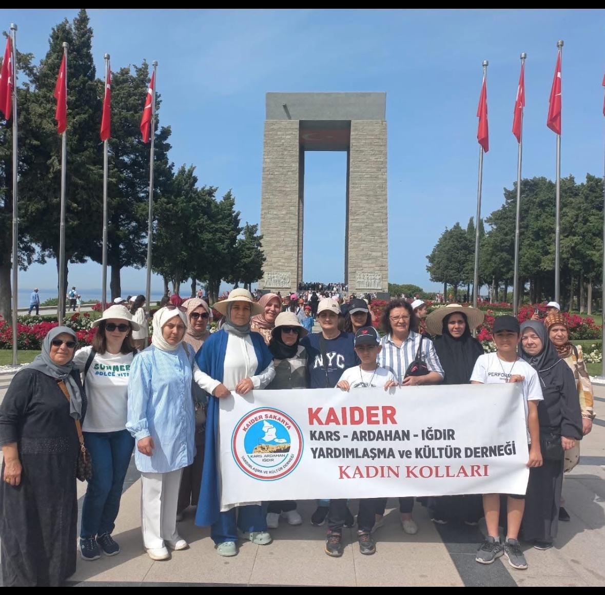 KAIDER Kadın Kolları’ndan Tarihi ve Manevi Yolculuk: Çanakkale Gezisi